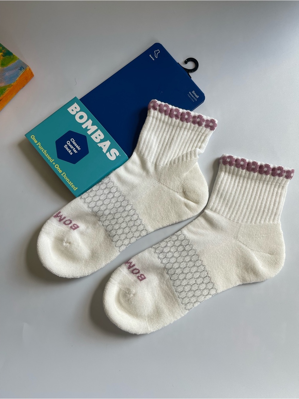 Bombas Women's Modern Rib Quarter Socks
